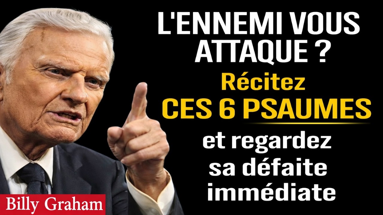 PRIÈRE URGENTE Avec Les 6 Psaumes Les Plus Puissants De La Bible - Billy Graham