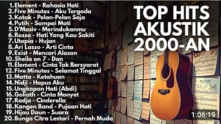 LAGU INDONESIA 2000-AN BAND POP HITS KENANGAN MASA SMA | Playlist Full Album Akustik Pagi Hari