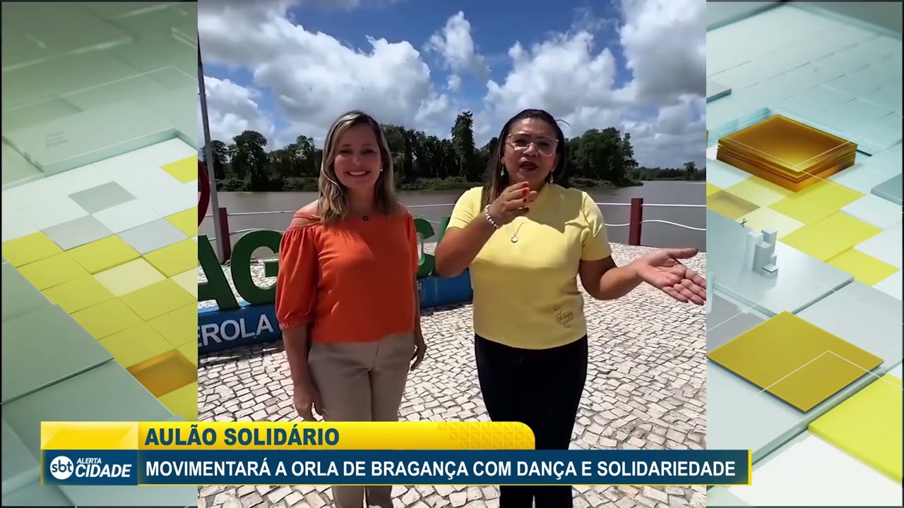 AULÃO SOLIDÁRIO MOVIMENTARÁ A ORLA DE BRAGANÇA COM DANÇA E SOLIDARIEDADE