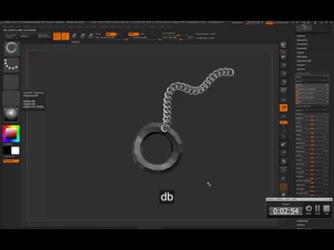 creating chain in zbrush