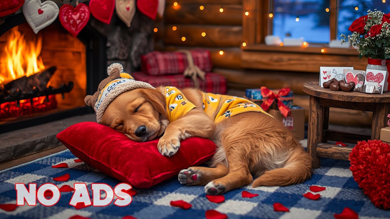 12 Hours Deep Sleep Music for Dogs 🐶 Sick Dog Recovery 🎵 Relieve Body Pain 💖 No Ads