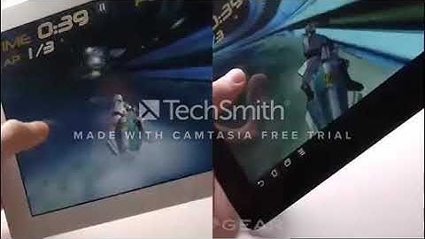 Asus Transformer Prime vs iPad 2 Riptide GP Demo