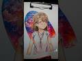 MiO from "Kimi wa Kanata" #animeart #artprocess