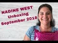 NADINE WEST Unboxing September 2018