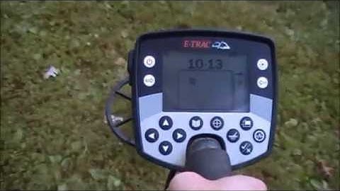 Metal Detecting Silver Jewelry IDs & Sounds - Minelab E-Trac
