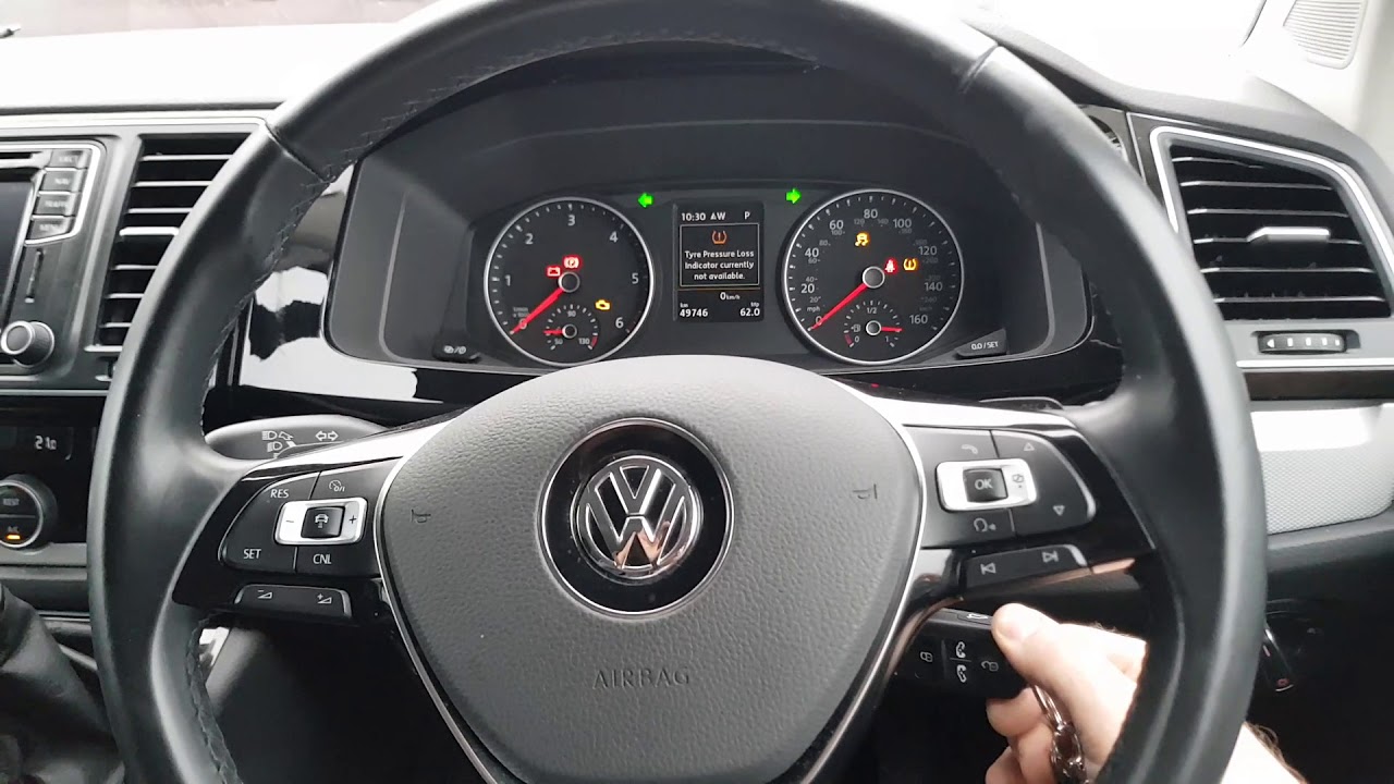 Update VW Transporter T6 - ASR ESP deactivation \u0026 reactivation with no switch