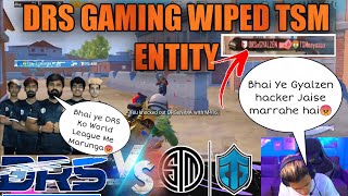 DRS GAMING Wiped TSM ENTITY In 4 Vs 4 Fight🔥 || Gyalzen Fist To TSMneyoo 🇳🇵VS🇮🇳 || TSMneyoo Angry😡