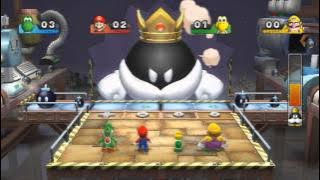 Mario Party 9 - Boss Battle - Bombard King Bomb-Omb
