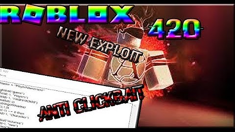 ROBLOX ✅ EXPLOIT ✅ 420 ✅ LUA C ✅ SCRIPT EXECUTOR