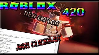 ROBLOX ✅ EXPLOIT ✅ 420 ✅ LUA C ✅ SCRIPT EXECUTOR