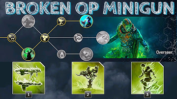 New OP Minigun Technomancer Build - TRIALS ON EASY MODE - Outriders Worldslayer