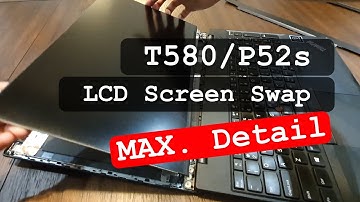 Handleiding voor het zelf vervangen van het LCD-scherm en de beeldschermkabel van de ThinkPad T58...