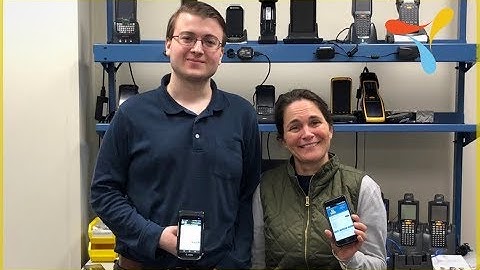 Tyler and Kristin show you how to create mobile bar code and RFID apps with TracerPlus!