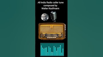 Thumbnail of Morning tune | All India Radio caller tune | Radio signature tune | aakashwani  | Walter Kaufmann
