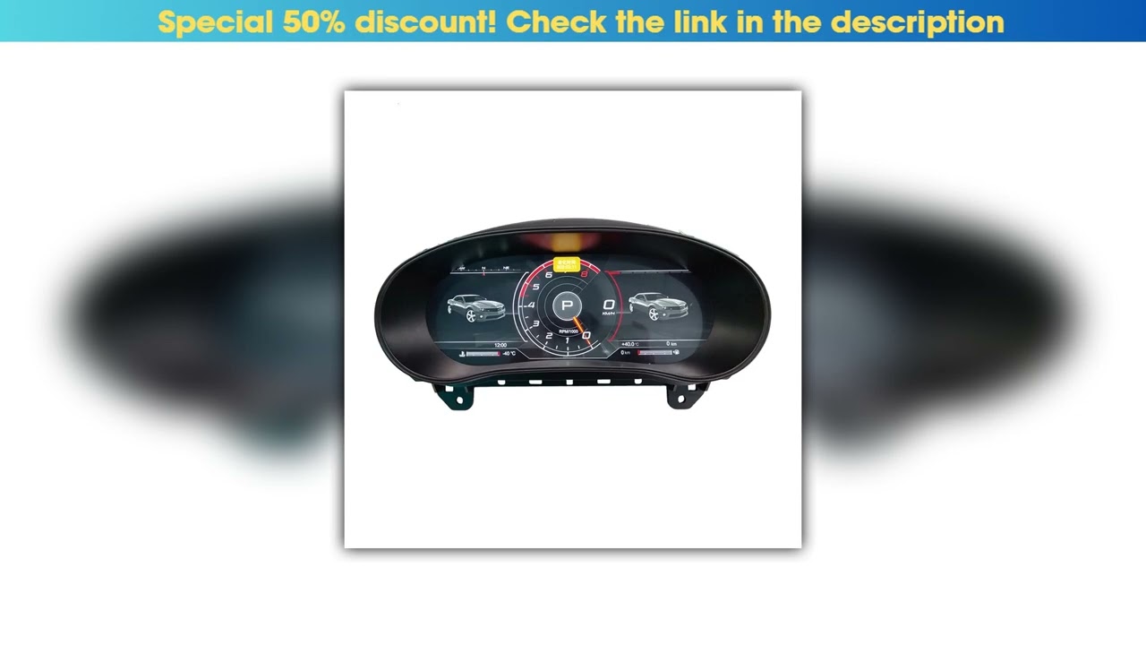 Discount 12.3inch Car Dashboard Screen For Opel Insignia Buick Regal 2014-2019 Full LCD AI Digital•