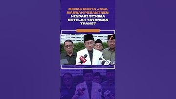 MENAG MINTA JAGA MARWAH PESANTREN: HINDARI STIGMA SETELAH TAYANGAN TRANS7