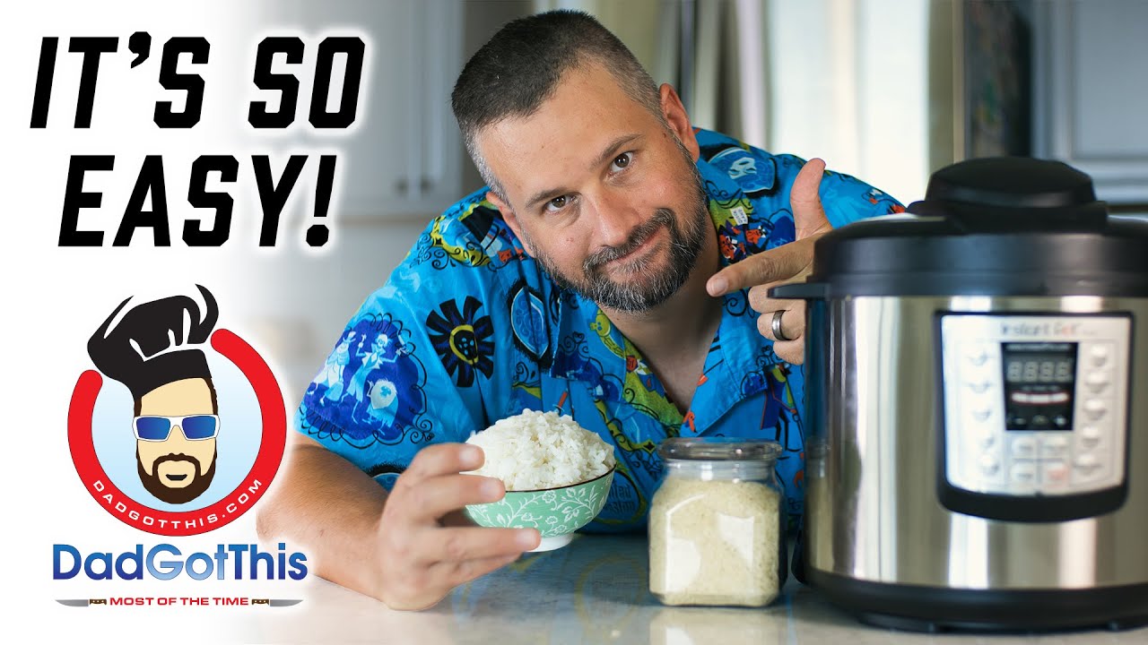 Just the Easiest Way to Get Perfect Rice in the Instant Pot...Plus Dad Answers Your Questions!