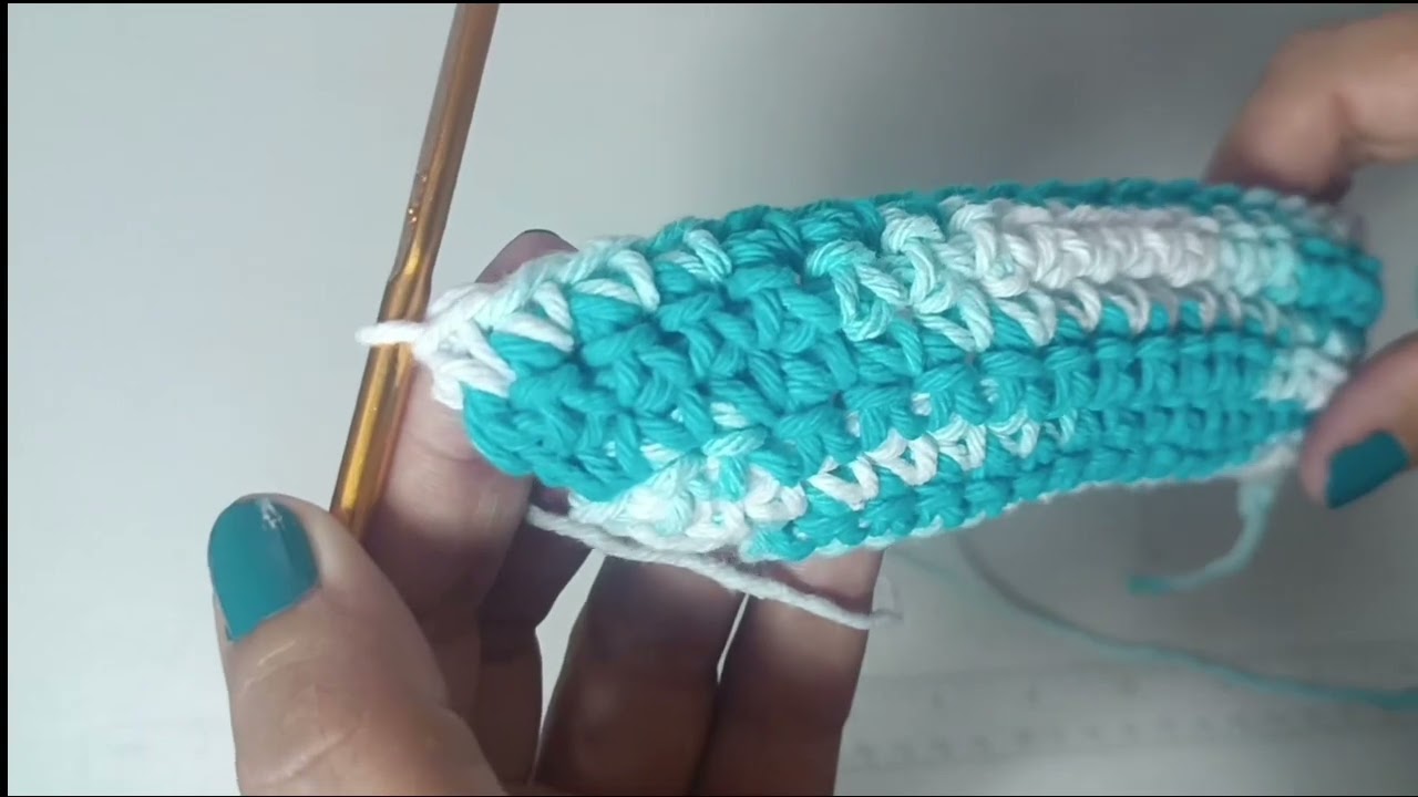 Aula de Crochê: Aumento e Diminuição no Ponto Baixo, Meio Alto e Alto em Crochê 🧶