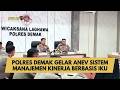 POLRES DEMAK GELAR ANEV SISTEM MANAJEMEN KINERJA BERBASIS IKU