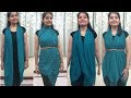 DIY No Sew| Wear Scarf/ Dupatta in Different ways | Quick & Easy way