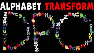 Alphabet Lore Snakes Transform Letters From All Letters A-Z