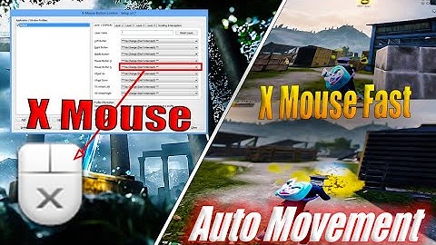 Pubg Mobile Fast Movment  XMouse And Keyboard | Jiggle Butoon On Gameloop Hide Setting✅