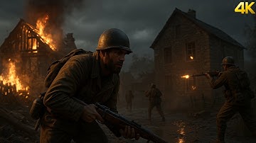 Call of Duty 2 – The Diversionary Raid | Full Mission Gameplay (4K 60FPS)