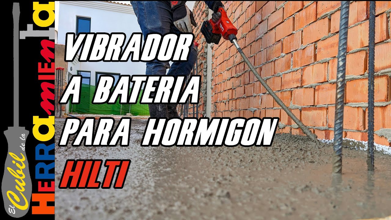 VIBRADOR DE HORMIGÓN HILTI NCV 4-22: INDISPENSABLE PARA CONSTRUCCION! 