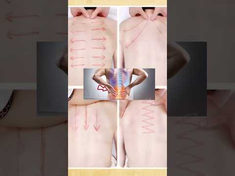 3min Back Massage Tutorial Backmassage Backpain Massageturorial