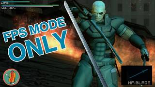 Can You Beat Metal Gear Solid 2 in First-Person Mode