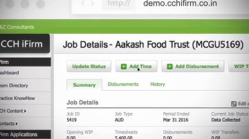 CCH iFirm - Practice Management Software