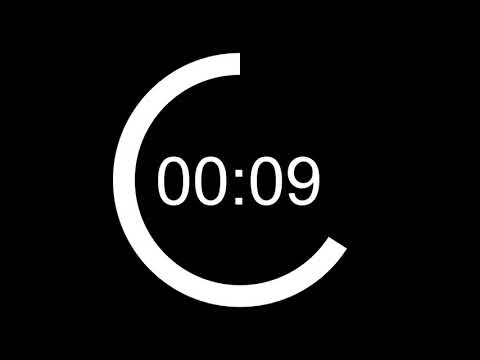 15 second Animated Silent Timer - Countdown