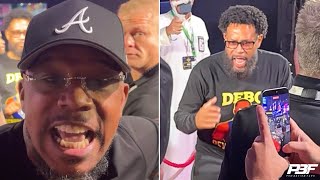 HEATED BACKSTAGE ALTERCATION - DEVIN HANEY AND BRIAN NORMAN JRS TEAM NEARLY COME TO BLOWS BACKSTAGE