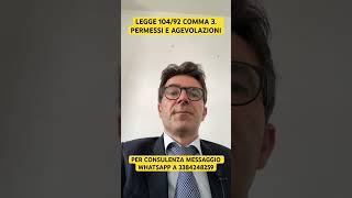 Legge 10492 Comma 3 disabilit handicap