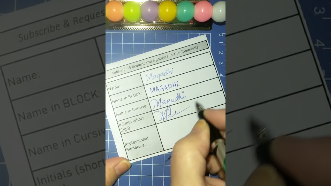 Magadhi name signature✍️💯💖