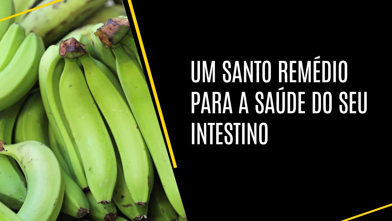 Biomassa de banana verde, um santo remédio para o seu intestino! - YouTube