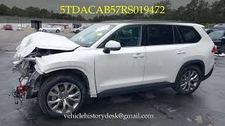 Toyota Grand Highlander Hybrid Limited 2024 - 5TDACAB57RS019472