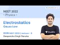 Electrostatics | Gauss Law | Lecture 9 | Physics | NEET 2022 | Deependra Singh Naruka