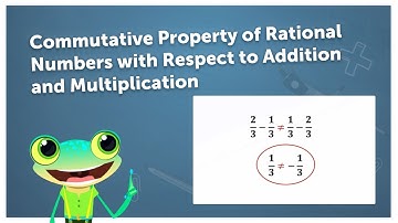Commutative Property of Rational Numbers -English || Learn Smart Pakistan