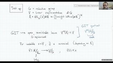 Daniel Halpern-Leistner (Cornell): Window categories and wall crossing