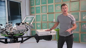 ROQ Dry Run | Quartz Flash Dryer For Auto & Manual Screen Printing