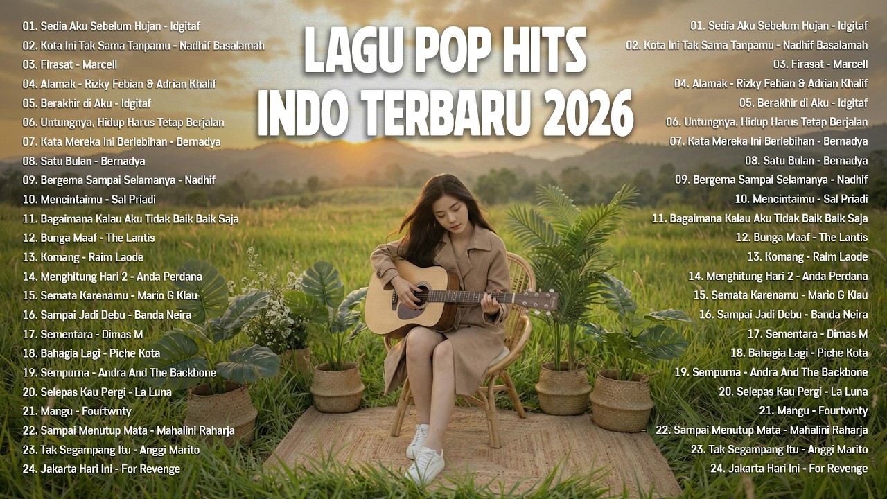 Lagu Pop Hits Indonesia Terbaru 2026 Full Album - Enak Didengar Saat Kerja & Santai Pagi