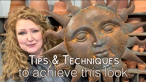 How to Realistic Looking Rust Patina Finishes Tips and Techniques