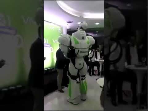 vivo 4g dancing robot real