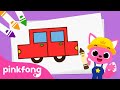 How to Draw a Car | Car Songs for Kids | Pinkfong Baby Shark Official