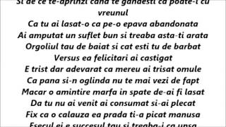 Cosy feat. Mellina - Trist dar adevarat  Versuri (Lyrics)