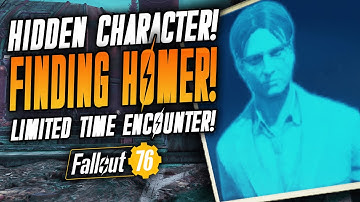 SECRET ENCOUNTER - Homer Saperstein | Fallout 76