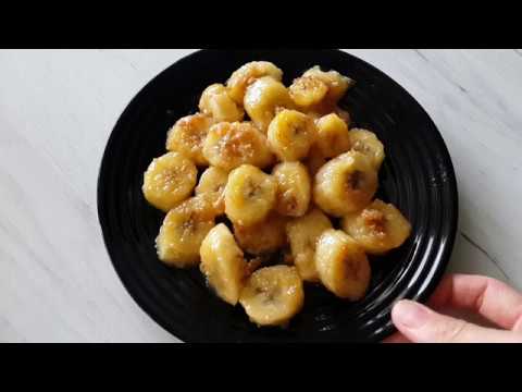 Как карамелизовать бананы