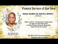 Funeral of Rosa Maria D'souza | 4pm | 12-09-25 | Holy Trinity Church Benaulim