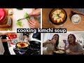Mimosas, Cooking Kimchi Soup, & Blood Orange
